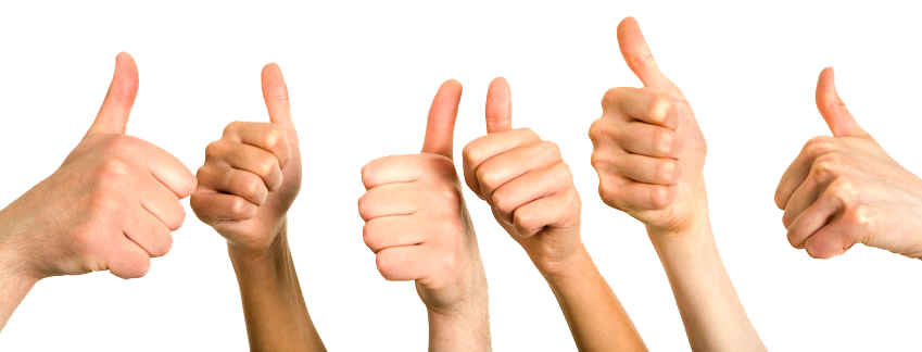 Testimonials Thumbs Up
